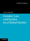 Gender, Law and Justice in a Global Market (eBook)